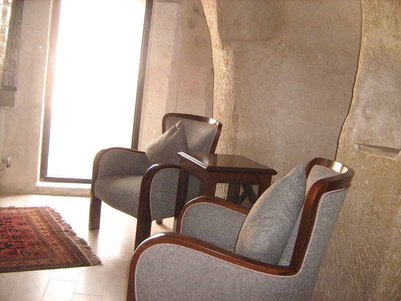 Tolun’s Cappadocia Lodge living room