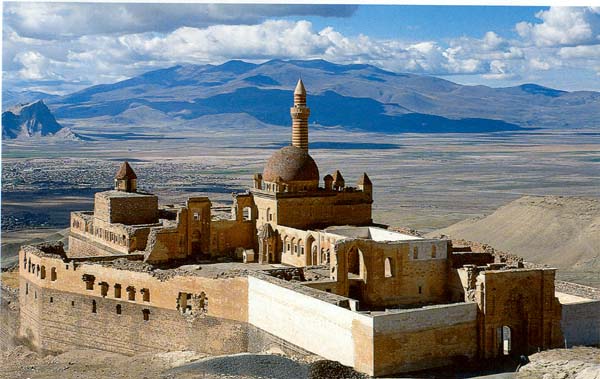 İshak pasha palace at Dogubeyazid