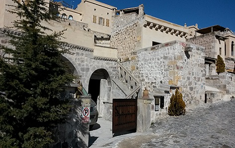 トルンのカッパドキアロッジ、エントランス