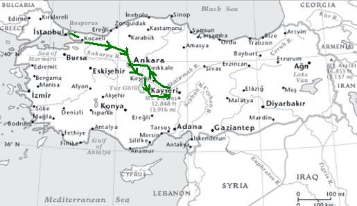 map-turkey-istanbul-cappadocia